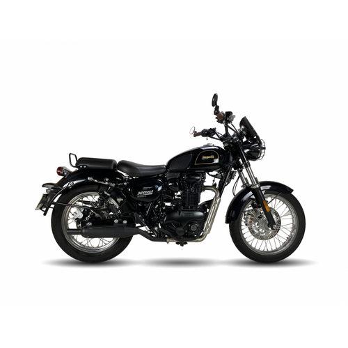 IXIL FULL SYSTEM - IRONHEAD ROUND MATT INOX To Suit BENELLI IMPERIALE 400 (P09)