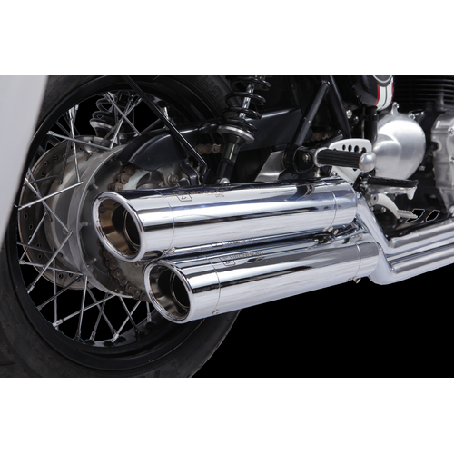 IXIL SLASHED END CAP (CHROME)