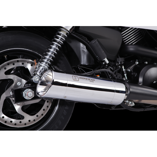 IXIL SLASHED END CAP (CHROME)