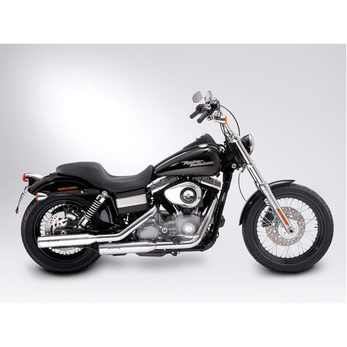 Miller Nebraska II SB | Slip-On Exhaust To Suit Harley-Davidson Street Bob (Standard, high-gloss polished)