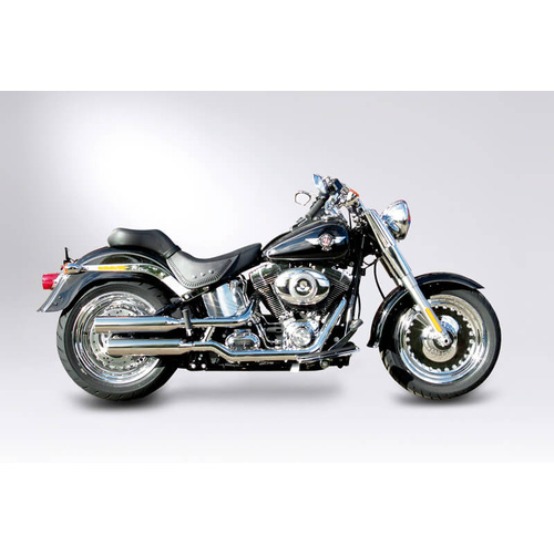 Miller Montana BL | Slip-On Exhaust To Suit Harley-Davidson Blackline (Tapered, high-gloss polished)