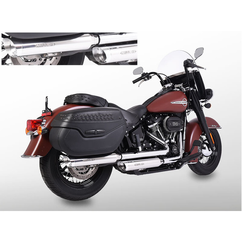 Miller Independence HC | Slip-On Exhaust To Suit Harley-Davidson Heritage Classic (Standard, high-gloss polished)