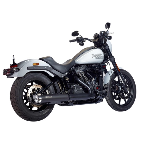 Miller Liberty HC | Slip-On Exhaust To Suit Harley-Davidson Heritage Classic (SlashCut, high-gloss polished)