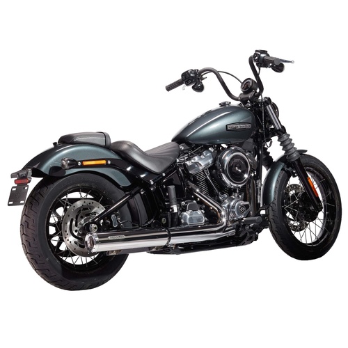 Miller Liberty SB | Slip-On Exhaust To Suit Harley-Davidson Street Bob (Standard, high-gloss polished)