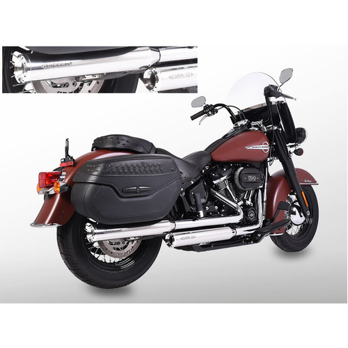 Miller Independence D | Slip-On Exhaust To Suit Harley-Davidson Deluxe (Standard, matt black)
