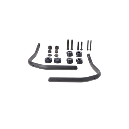 SW-Motech Handguard Mounting Kit - Black. For handlebars internal thread 6/8mm.(HDG.00.220.80701/B)