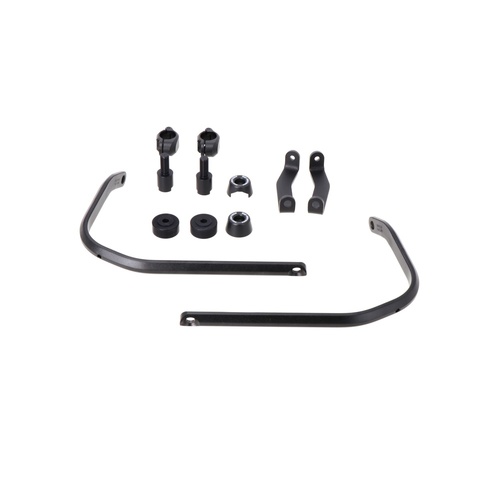 SW-Motech Handguard Mounting Kit - Black. BMW / Kawasaki / Triumph models.(HDG.00.220.81902/B)