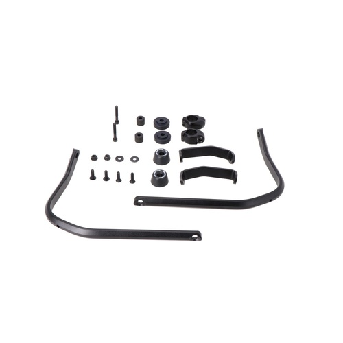 SW-Motech Handguard Mounting Kit - Black. Honda CRF300L, Triumph Scrambler 400X.(HDG.00.220.84400/B)
