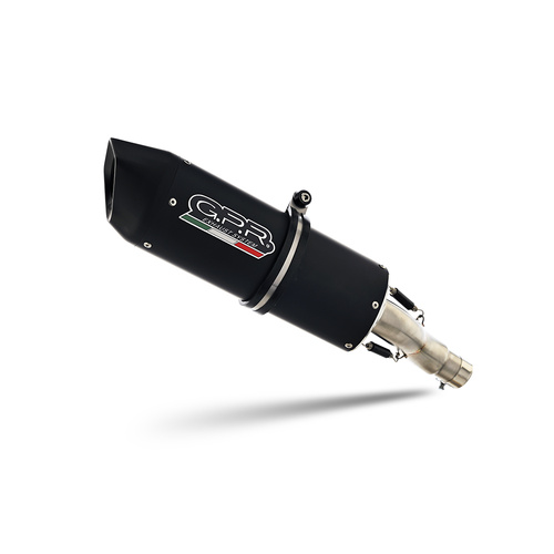 GPR Exhaust To Suit  Hero Xpulse 200 4V 2021-2024, Furore-X Inox, full system exhaust legal for UK and non-EU countries including removable db killer 