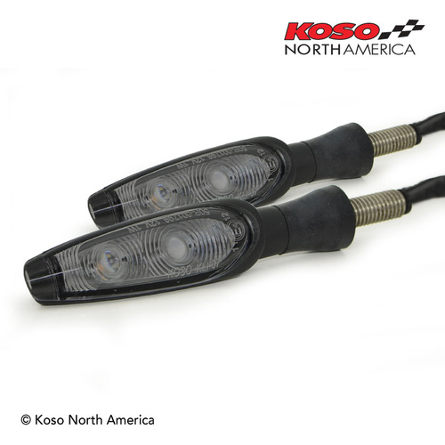 Koso INFINITY | LED Indicator Lights - smoke/indicator
