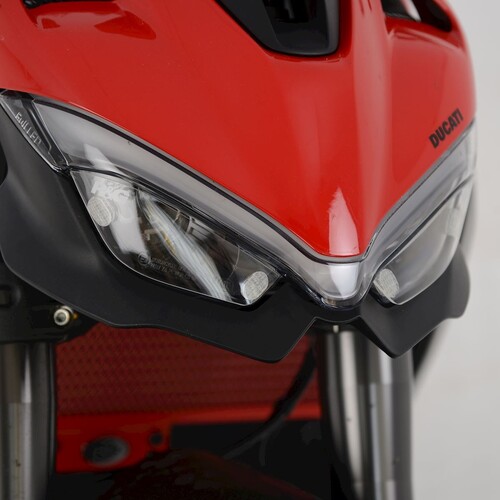 R&G Racing Headlight Shield To Suit Ducati Streetfighter V4 '20- & Ducati Streetfighter V2 '22- (Pair)
