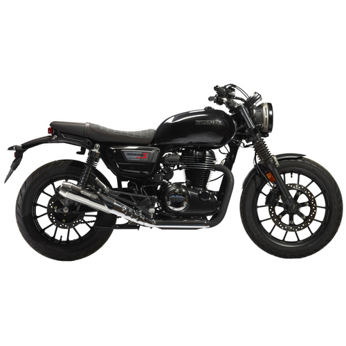 Miller Spitfire | Slip-On Exhaust To Suit Honda GB350S (Tapered, high-gloss polished)