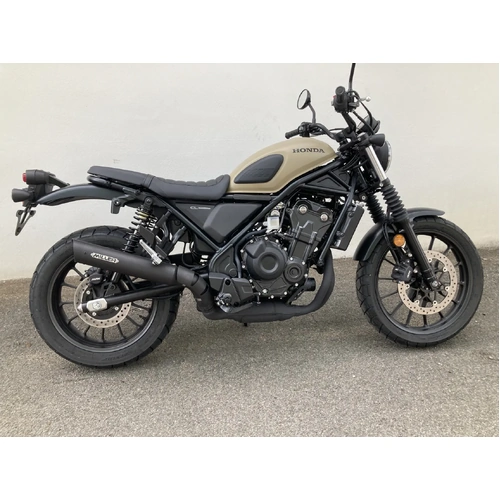Miller Raptor II | Slip-On Exhaust To Suit Honda CL 500 (SlashCut, matt black)