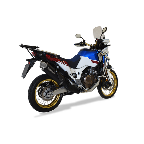 HP Corse Honda Africa Twin Crf 1000 16-19 4-TRACK R Black Exhaust