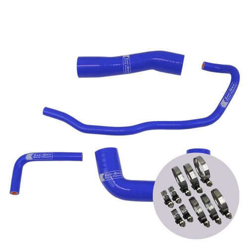 Eazi-Grip Silicone Hose And Clip Kit To Suit BMW S1000RR (2019 - Onwards) - Blue