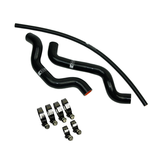 Eazi-Grip Silicone Hose and Clip Kit for Suzuki SV650 2003 - 2014  black