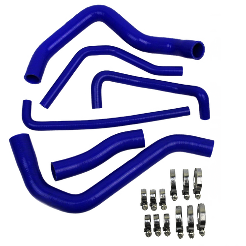 Eazi-Grip Silicone Hose and Clip Kit for Suzuki GSR 600 750  blue