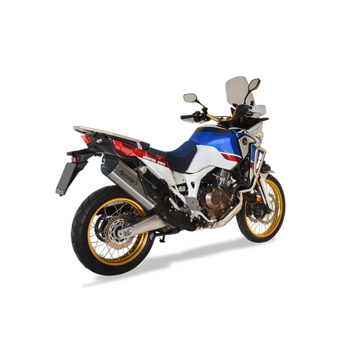 HP Corse Honda Africa Twin Crf 1000 16-19 Sps Carbon Satin Exhaust