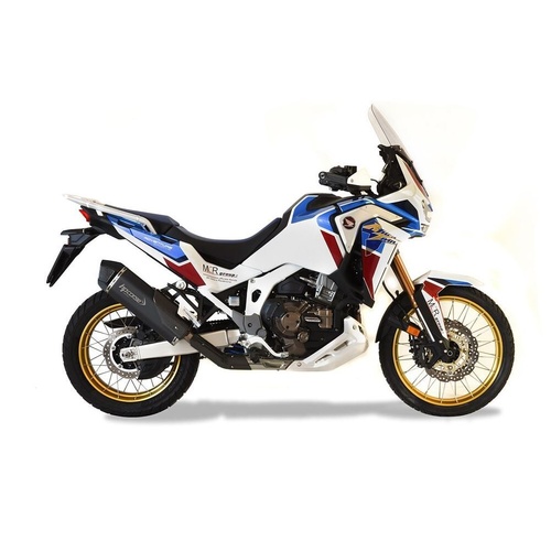 HP Corse Honda Africa Twin Crf 1100 20-24 Sps Carbon Black Exhaust