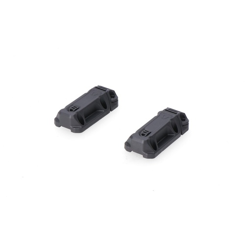SW-Motech BLAZE saddlebag mounting set. With base and plug. No supports. Black. (HTA.00.740.10000/B)