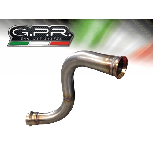 GPR Exhaust To Suit Husqvarna Vitpilen 401 2021-2023, Decatalizzatore, Decat pipe 