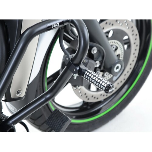R&G Racing Highway Pegs To Suit Kawasaki Vulcan '15- & Vulcan Cafe '18- Engine Bars