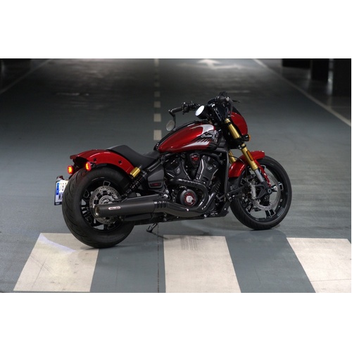 Miller Yukon SCT | Slip-On Exhaust To Suit Indian 101 Scout, Scout Bobber, Scout Bobber Limited, Scout Bobber Limited +Tech, Scout Classic, Scout Clas
