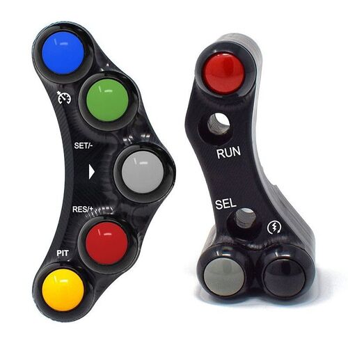 Jetprime Switch Panel Set To Suit Kawasaki ZX-10RR (2021 - Onwards) - Race Version