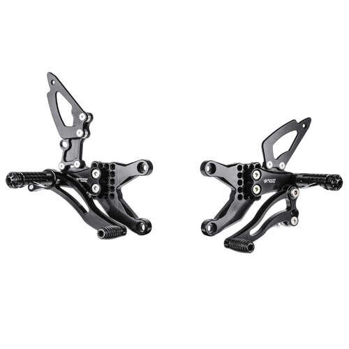 Bonamici Racing Rearsets To Suit Kawasaki ZX6R (2003 - 2004)