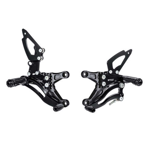 Bonamici Racing Rearsets To Suit Kawasaki ZX6R (2005 - 2006)