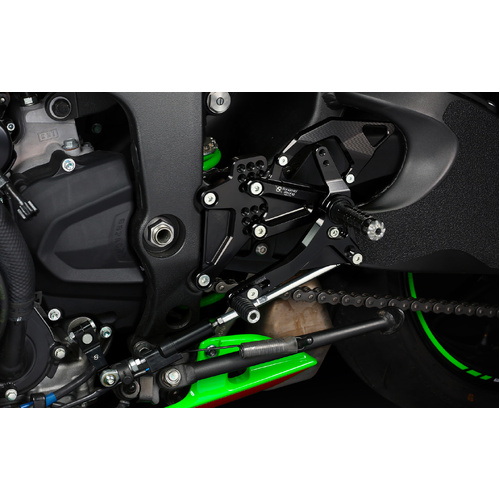 Bonamici Racing PRO Rearsets To Suit Kawasaki ZX-6R (2020 - Onwards)
