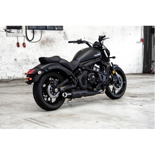Miller Amplifire | Slip-On Exhaust To Suit Kawasaki Vulcan S (Standard, high-gloss polished)