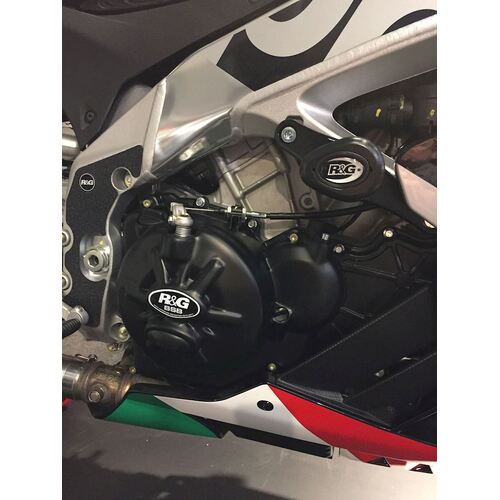 R&G Racing Engine Case Cover Race Kit (2pc)  To Suit Aprilia RSV4 RR/RF '15-, Tuono V4 '18-'20, RSV4 1100 Factory '19-'20