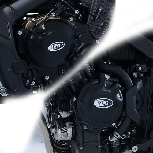 R&G Racing Engine Case Cover Kit (2pc) To Suit Honda CBR650F / CB650F '13-, CB650R '19-'20 & CBR650R '19-'20