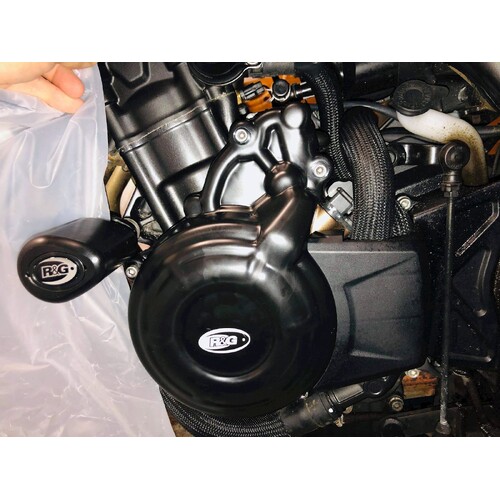 R&G Racing Engine Case Cover Kit (2pc) To Suit Honda CBR500R '19-, CB400X '19-, CB500F '19-, CB500X '19- & CL500 '23-, NX500 '24-
