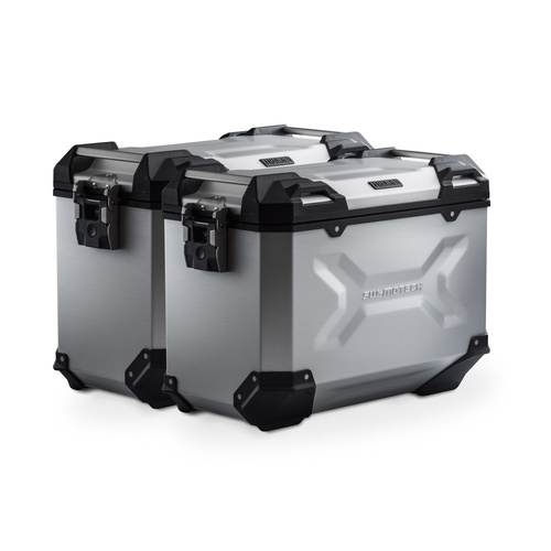 SW-Motech TRAX ADV Aluminium Case System -Silver. 45/45L. Honda NT1100 (21-).(KFT.01.052.70100/S)