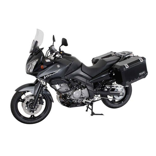 SW-Motech EVO Side Carriers. Black. Suzuki DL 650 V-Strom (04-10). (KFT.05.294.200)
