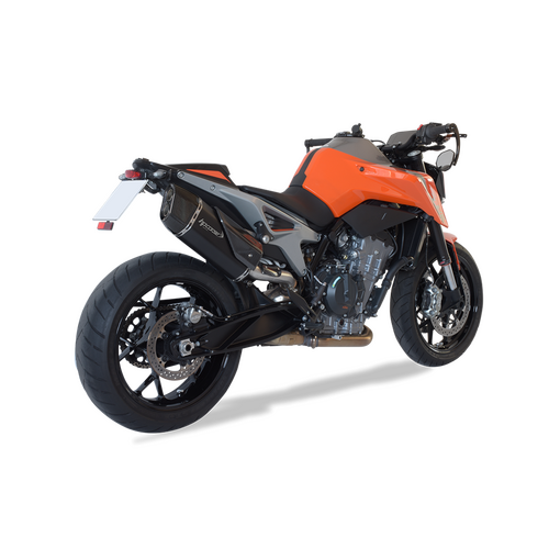 HP Corse Ktm 790 Duke 18-20 SP-3 Carbon Short Black Exhaust