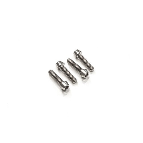 CNC Racing Screws Handlebar Clamp set M8x25 (4 pcs) - Titanium