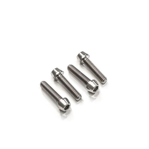 CNC Racing Screws set handle bar clamp M8x35 (4 pcs) - Titanium