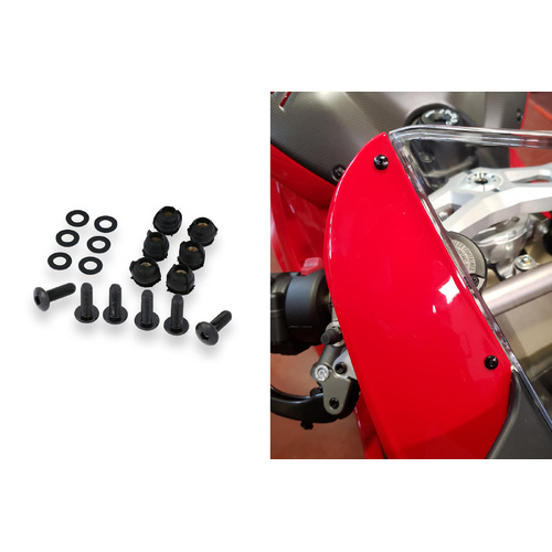 CNC Racing Screen bolt kit 6 pcs - Ducati