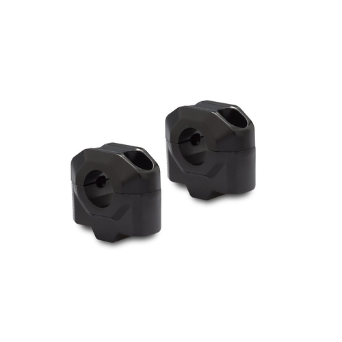 SW-Motech Bar Riser For 22mm Handlebars H=25 mm. Black.(LEH.00.039.22001.25/B)