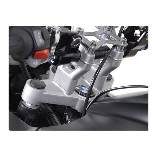 SW-Motech Bar riser. H=30 mm. Silver. BMW R1200GS/Adventure (08-). (LEH.07.039.117/S)