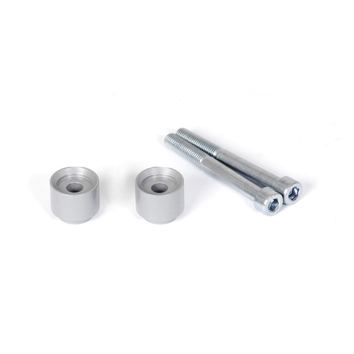 SW-Motech Bar riser. H=20 mm. Silver. BMW F 650/700 GS, F800GS/Adv. (LEH.07.039.118/20/S)