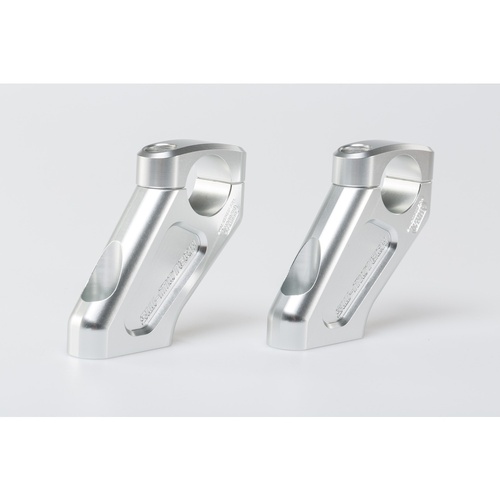 SW-Motech Bar back.H=20 mm. Back 30 mm. Silver. BMW R1200GS.(LEH.07.039.12200/S)