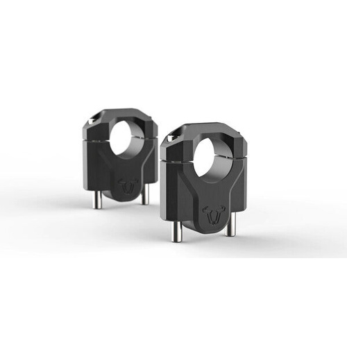 SW-Motech Bar riser. H=40 mm. Black. R1200GS (12-18), R1250GS (18-). (LEH.07.039.12401/B)