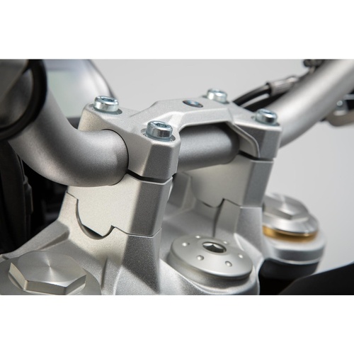 SW-Motech Bar riser.H=30 mm. Silver. BMW F 750 GS (17-).(LEH.07.039.12900/S)