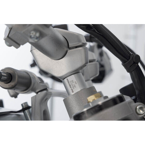 SW-Motech Bar riser. Silver. Ducati DesertX (22-). (LEH.22.039.10100/S)