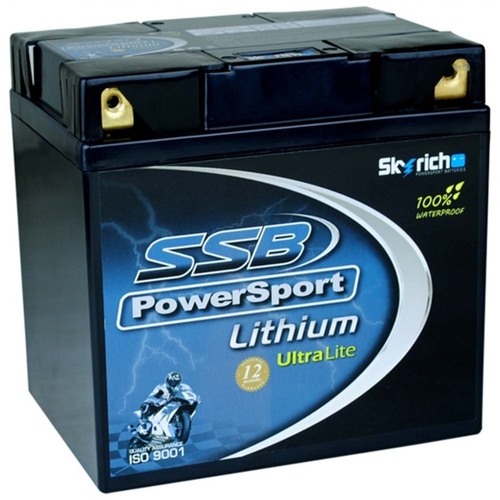 SSB PowerSport Lithium Battery - Ultralight (1.96kg) (LFP30Q-BS)
