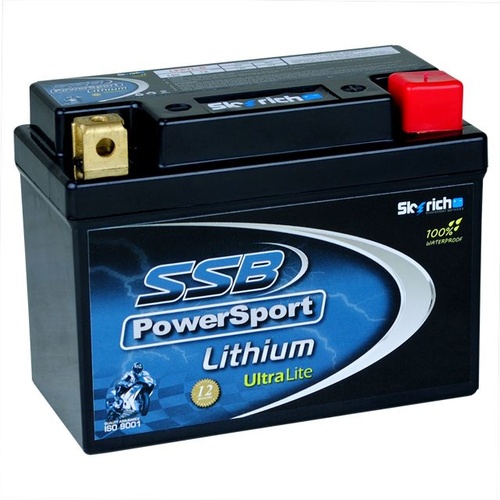 SSB Powersport Lithium Ultralight Battery (LFP7L-B)